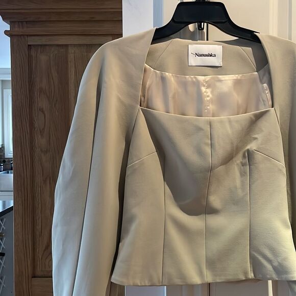 Nanushka harini recycled Cady top new no tags - Picture 4 of 14